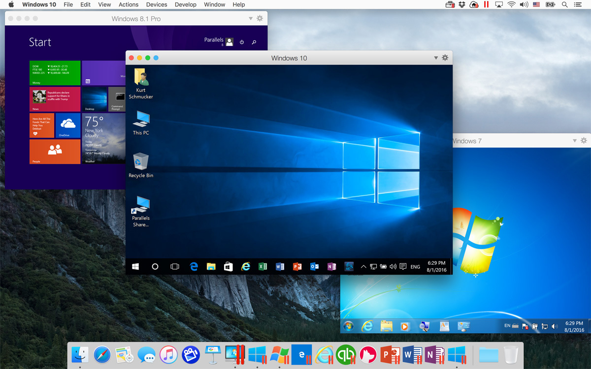 windows 7 parallel for mac